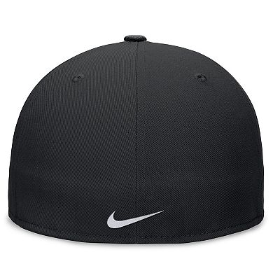 Men's Nike Black Chicago White Sox Evergreen Performance Fitted Hat