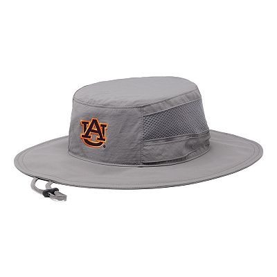 Unisex Columbia Gray Auburn Tigers Bora Bora Booney II Omni Shade Hat