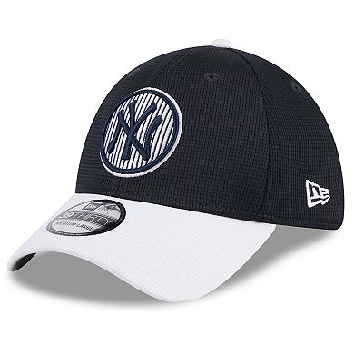 Men's New Era Navy New York Yankees 2024 Batting Practice 39THIRTY Flex Hat