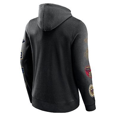 Men's Fanatics Branded Black New Orleans Pelicans Home Court Pullover Hoodie