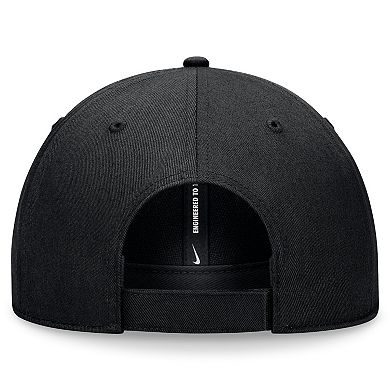 Men's Nike Black Chicago White Sox Evergreen Club Performance Adjustable Hat