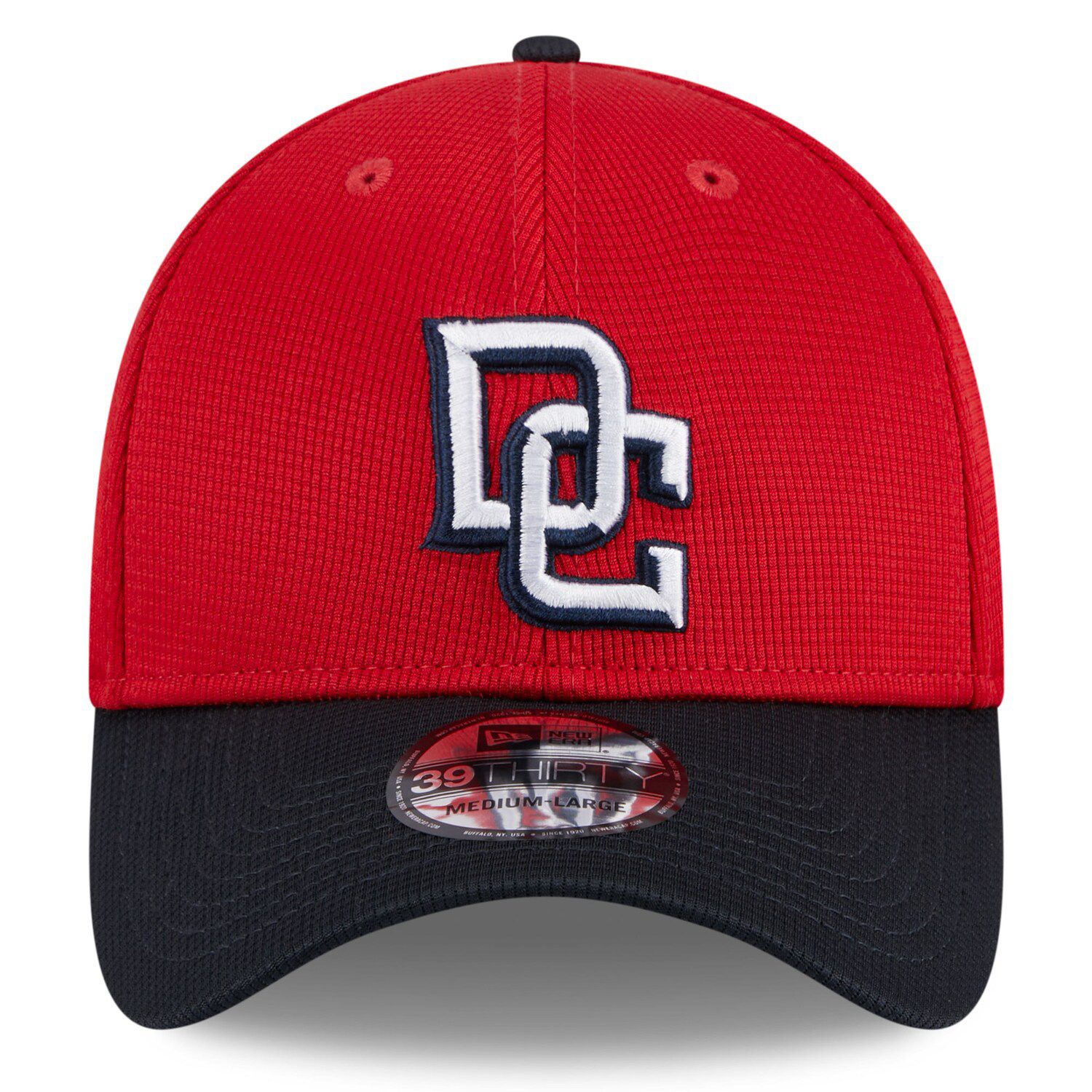 New Era Washington Nationals 39THIRTY Stretch Fit Batting Practice Cap - 2022 BP Trucker Hat - View #4