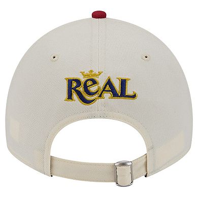 Men's New Era White Real Salt Lake 2024 Kick Off Collection 9TWENTY Adjustable Hat