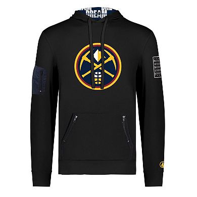 Unisex FISLL x Black History Collection  Black Denver Nuggets Pullover Hoodie