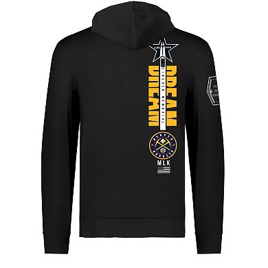 Unisex FISLL x Black History Collection  Black Denver Nuggets Pullover Hoodie