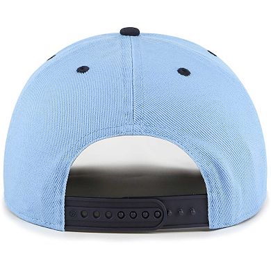 Men's '47 Carolina Blue North Carolina Tar Heels Double Header Hitch Adjustable Hat
