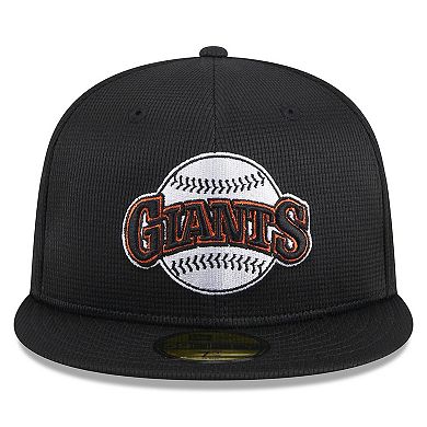 Youth New Era  Black San Francisco Giants 2024 Batting Practice 59FIFTY Fitted Hat