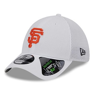 Men's New Era White San Francisco Giants REPREVEÂ Neo 39THIRTY Flex Hat