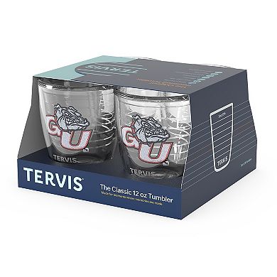 Tervis Gonzaga Bulldogs 4-Pack 12oz. Emblem Tumbler Set