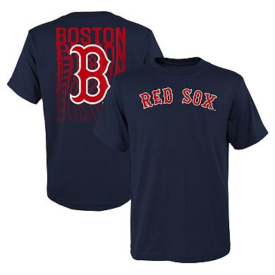 Youth Fanatics Branded Navy Boston Red Sox Curveball T-Shirt