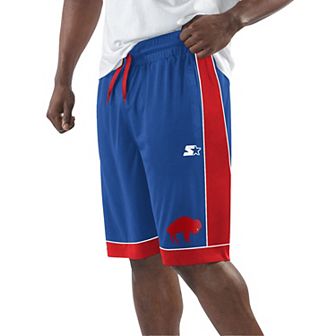 Men's Starter Royal/Red Buffalo Bills Vintage Fan Favorite Shorts