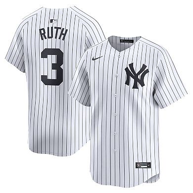 Men's Nike Babe Ruth White New York Yankees Home Limited Player Jersey