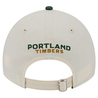 Men's New Era White Portland Timbers 2024 Kick Off Collection 9TWENTY Adjustable Hat