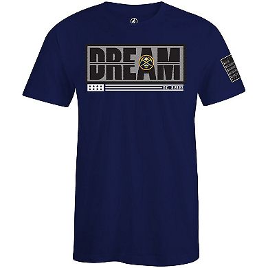 Unisex FISLL x Black History Collection Blue Denver Nuggets T-Shirt