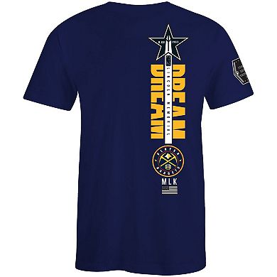 Unisex FISLL x Black History Collection  Blue Denver Nuggets T-Shirt