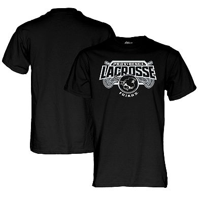 Unisex Blue 84  Black Providence Friars 2024 Men's Lacrosse Season T-Shirt