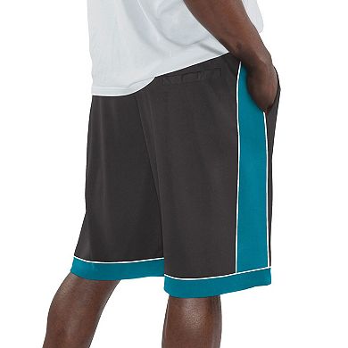 Men's Starter Black/Teal Jacksonville Jaguars Fan Favorite Fashion Shorts