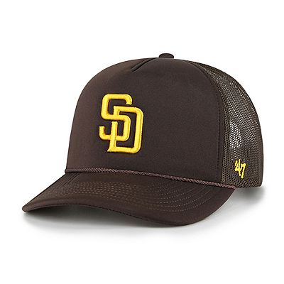 San diego padres trucker hat on sale