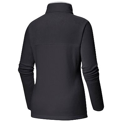 Women's Columbia Black Chicago Blackhawks Benton Springs Half-Snap Jacket