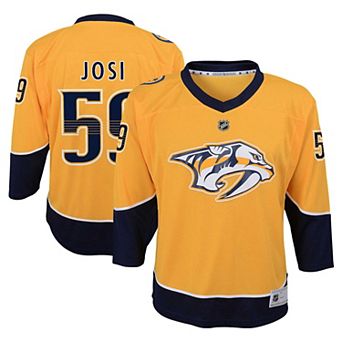 Youth Roman Josi Gold Nashville Predators Home Replica Player Jersey