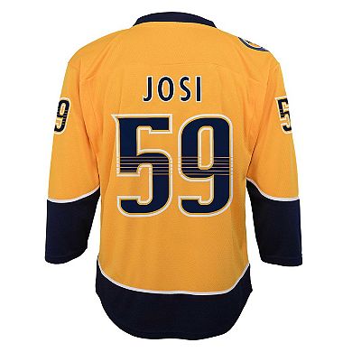 Youth Roman Josi Gold Nashville Predators Home Replica Player Jersey