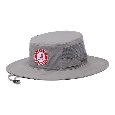 Unisex Columbia Gray Alabama Crimson Tide Bora Bora Booney II Omni-Shade Hat