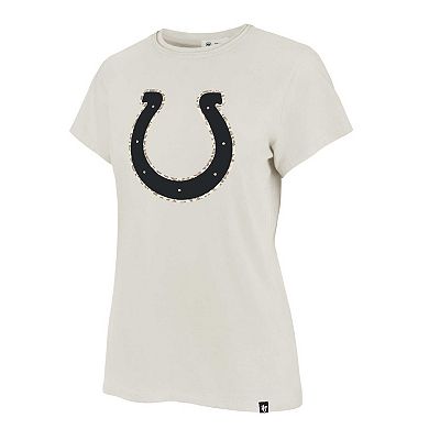 Women's '47 Cream Indianapolis Colts Panthera Frankie T-Shirt