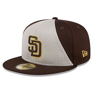 Youth New Era  Brown San Diego Padres 2024 Batting Practice 59FIFTY Fitted Hat