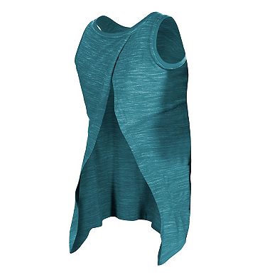 Women's New Era Midnight Green Philadelphia Eagles Space Dye Active Tank Top