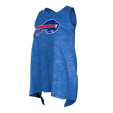 Women's New Era Royal Buffalo Bills Plus Size Space Dye Active Tank Top