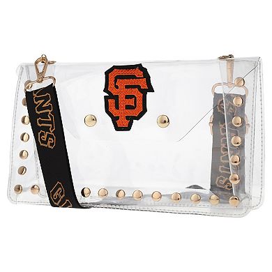 Cuce San Francisco Giants Crystal Clear Envelope Crossbody Bag