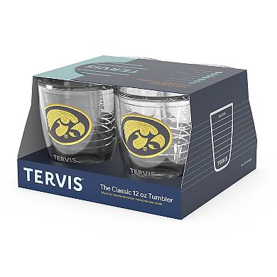 Tervis Iowa Hawkeyes 4-Pack 12oz. Emblem Tumbler Set