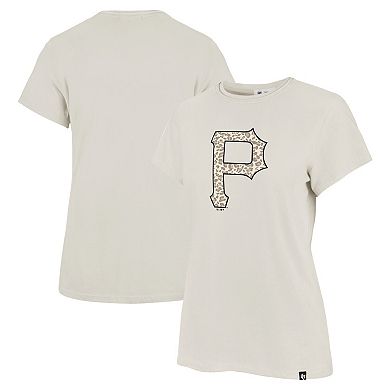 Women's '47 Oatmeal Pittsburgh Pirates Imprint Frankie T-Shirt