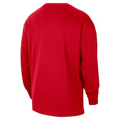 Men's Nike Red Georgia Bulldogs Heritage Max90 Long Sleeve T-Shirt