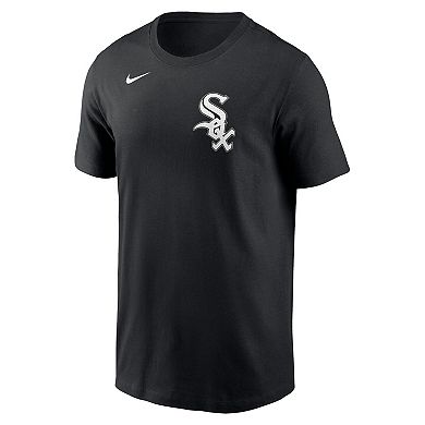 Men's Nike Black Chicago White Sox Fuse Wordmark T-Shirt