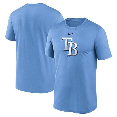 Men's Nike  Light Blue Tampa Bay Rays Legend Fuse Large Logo Performance T-Shirt