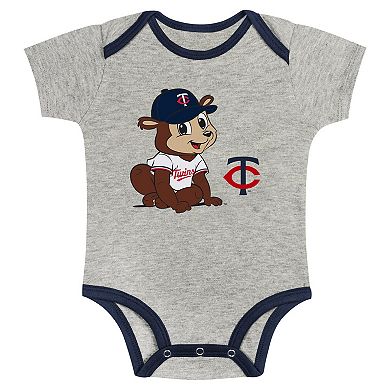 Infant Minnesota Twins Play Ball 2-Pack Bodysuit Set