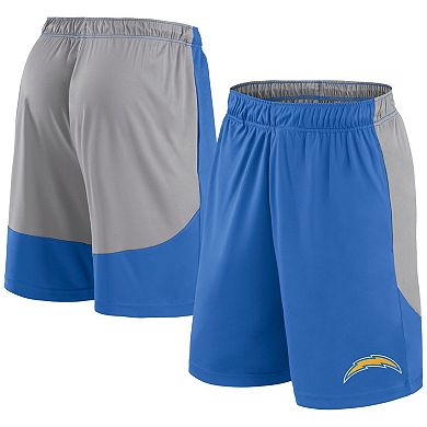 Men's Fanatics Branded Powder Blue Los Angeles Chargers Big & Tall Team Logo Shorts