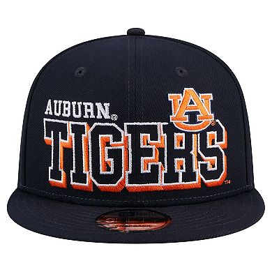 Men's New Era Navy Auburn Tigers Game Day 9FIFTY Snapback Hat