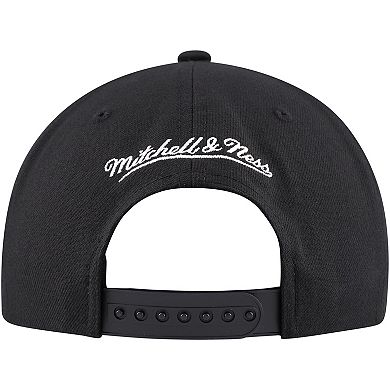 Men's Mitchell & Ness Black Pittsburgh Penguins Core Team Script 2.0 Snapback Hat