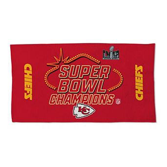 WinCraft Kansas City Chiefs Super Bowl LVIII Champions Locker Room 22'' x 42'' Double-Sided Towel