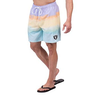 Men's G-III Sports by Carl Banks Las Vegas Raiders Perfect Game Volley Shorts