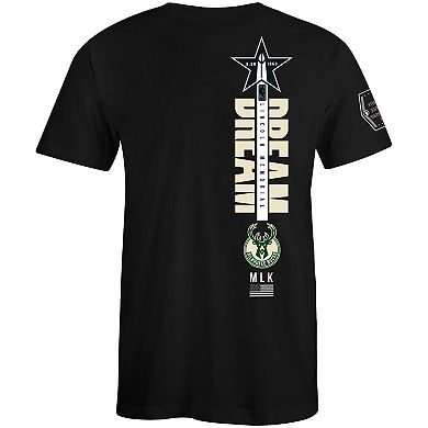 Unisex FISLL x Black History Collection  Green Milwaukee Bucks T-Shirt