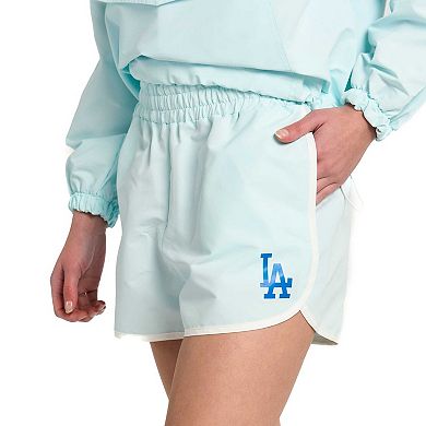 Women's Lusso Light Blue Los Angeles Dodgers Nina Shorts