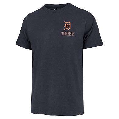 Men's '47 Navy Detroit Tigers Hang Back Franklin T-Shirt