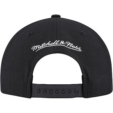 Men's Mitchell & Ness Black Detroit Red Wings Core Team Script 2.0 Snapback Hat