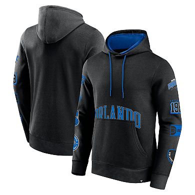 Men's Fanatics Branded Black Orlando Magic Home Court Pullover Hoodie