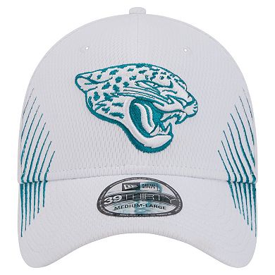 Men's New Era White Jacksonville Jaguars Active 39THIRTY Flex Hat