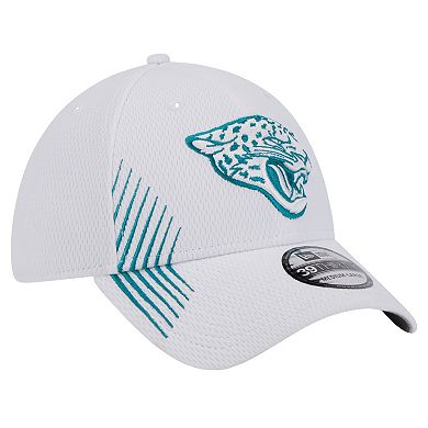 Men's New Era White Jacksonville Jaguars Active 39THIRTY Flex Hat