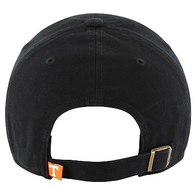 Men's '47 Black Tennessee Volunteers Vintage Clean Up Adjustable Hat